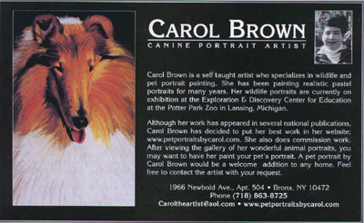 Canine Portrait Artist